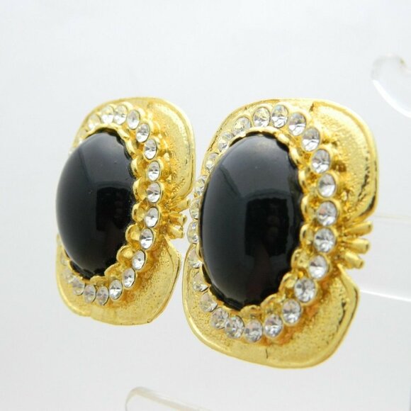 Large Runway Haute Couture Clear Rhinestone - Picture 1 of 4